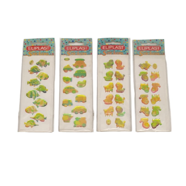 STICKERS en RELIEVE ELIPLAST