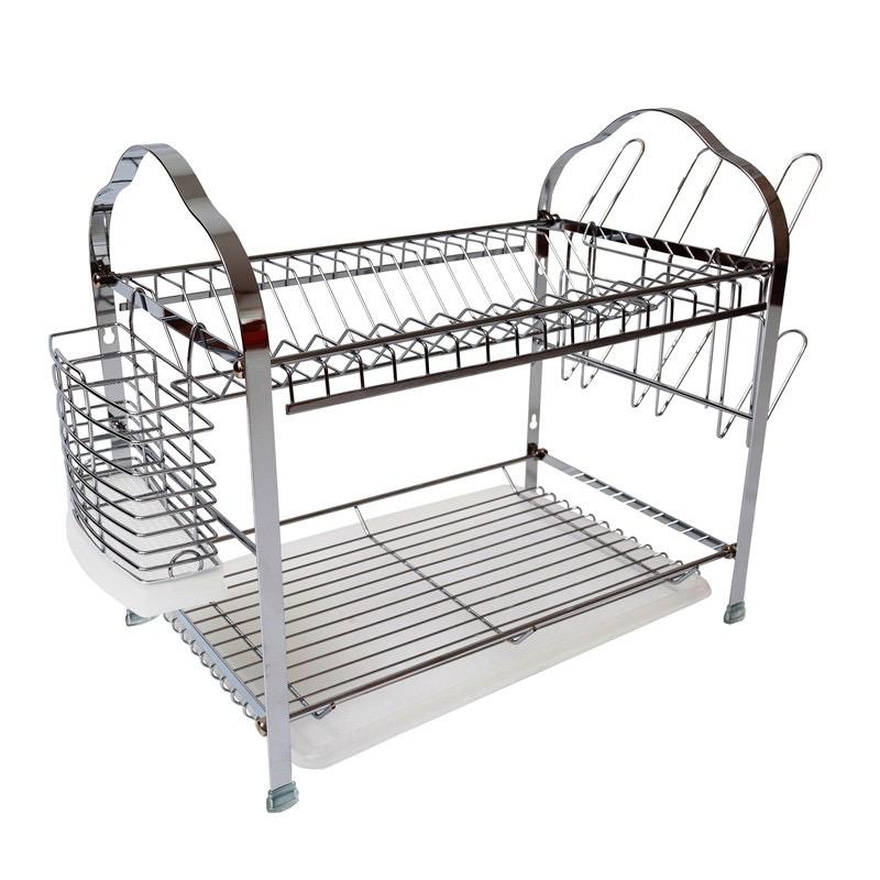 ESCURRIDOR 2 PISOS CROMADO