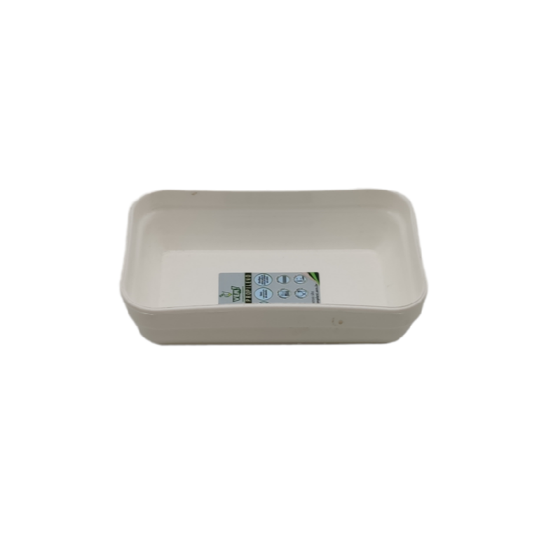 BANDEJA CHEF 14 X 9 CMS. 250 ML. BLANCO